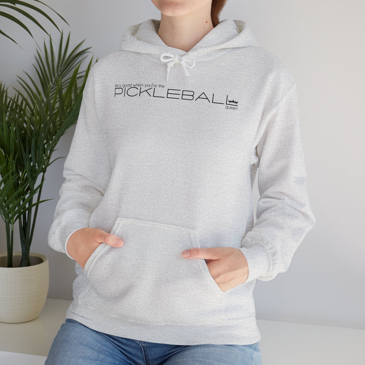 Hooded Sweatshirt, Pickleball King or Queen Unisex Heavy Blend™