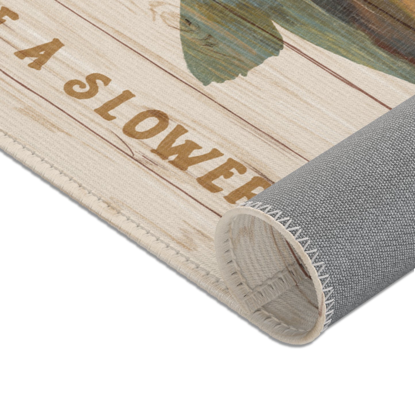 Kitchen Rug, 2 Fishing Designs