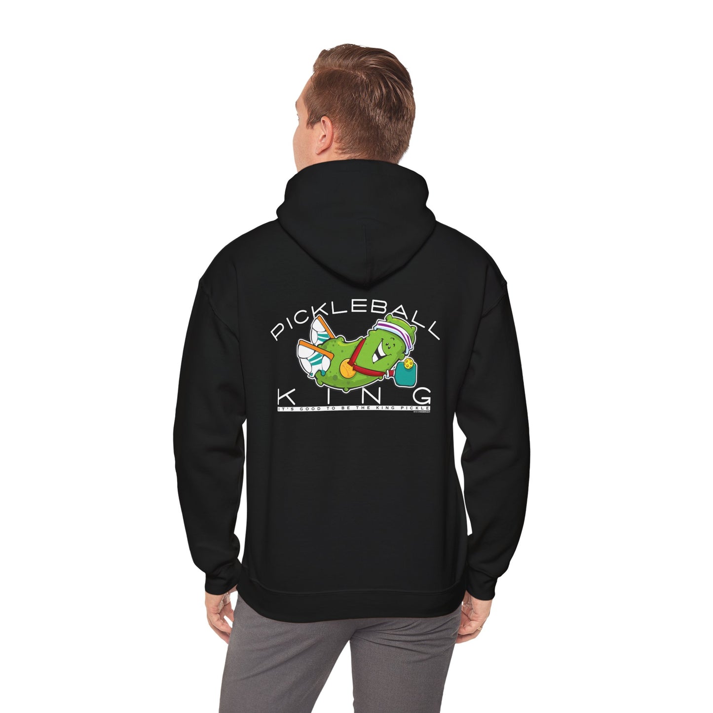 Hooded Sweatshirt, Pickleball King or Queen Unisex Heavy Blend™