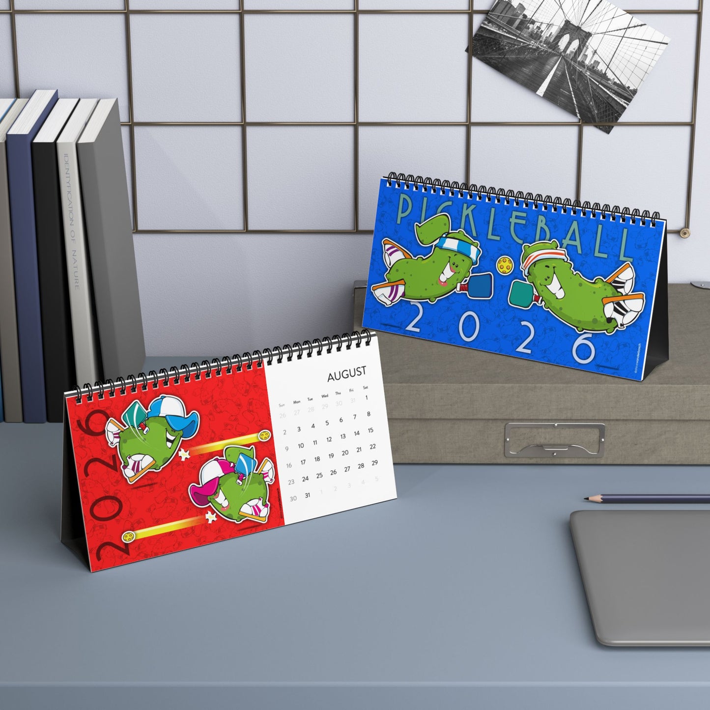 2026 Desk Calendar, Pickleball