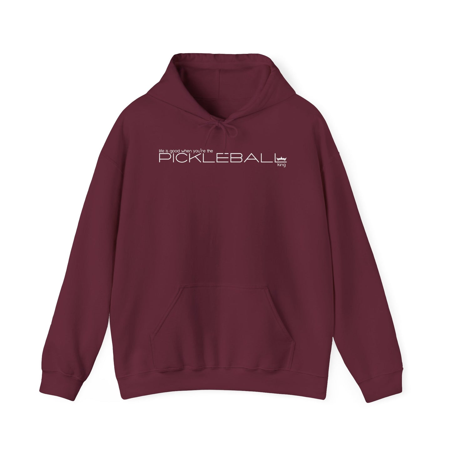 Hooded Sweatshirt, Pickleball King or Queen Unisex Heavy Blend™