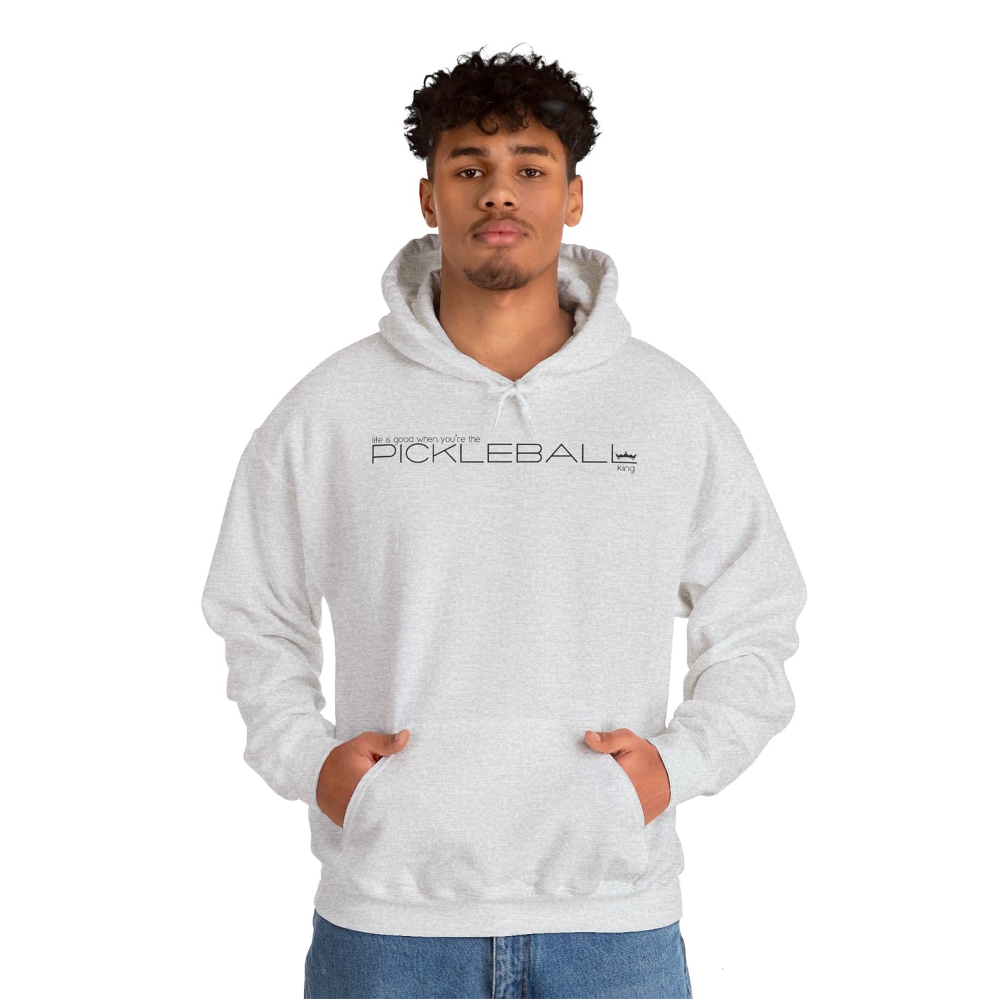 Hooded Sweatshirt, Pickleball King or Queen Unisex Heavy Blend™