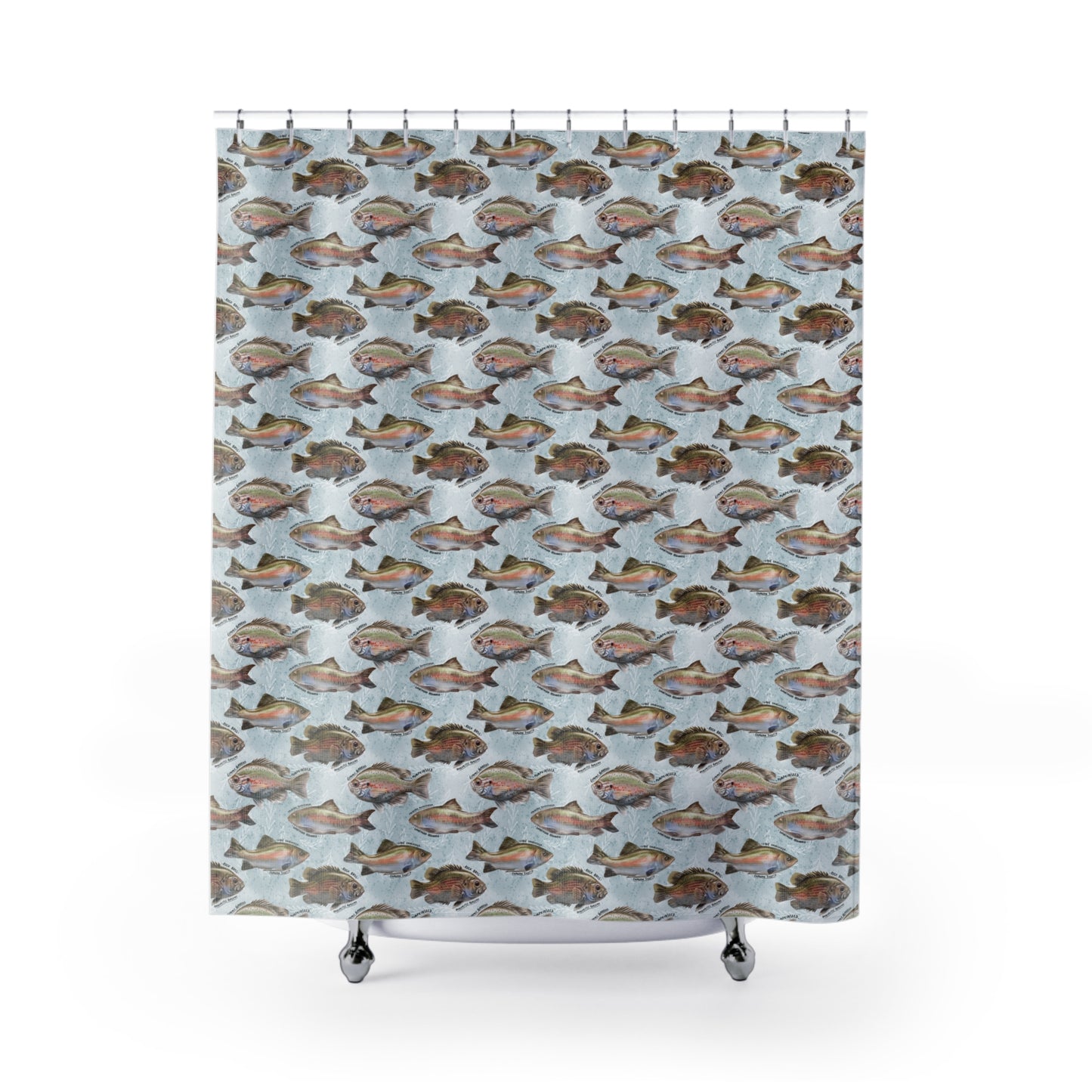Reel it in with Our Fishing-Themed Shower Curtains!