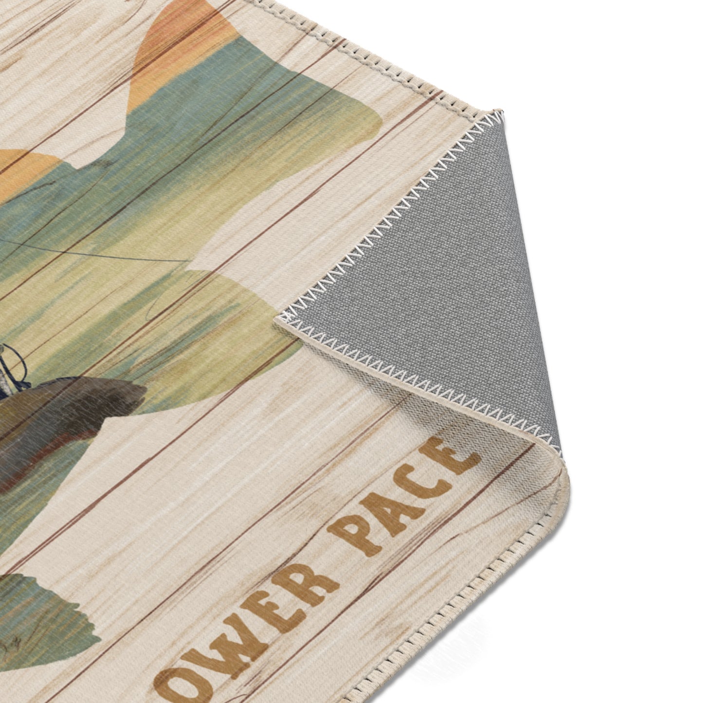 Kitchen Rug, 2 Fishing Designs