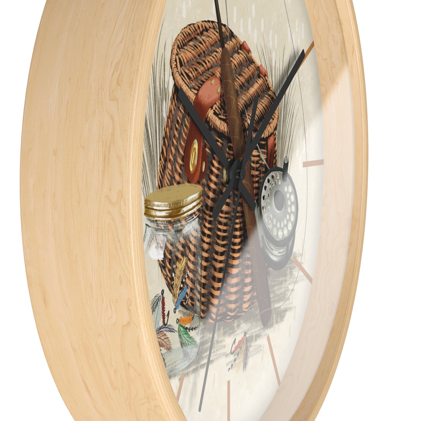 Wall Clock, Fish and Tackle