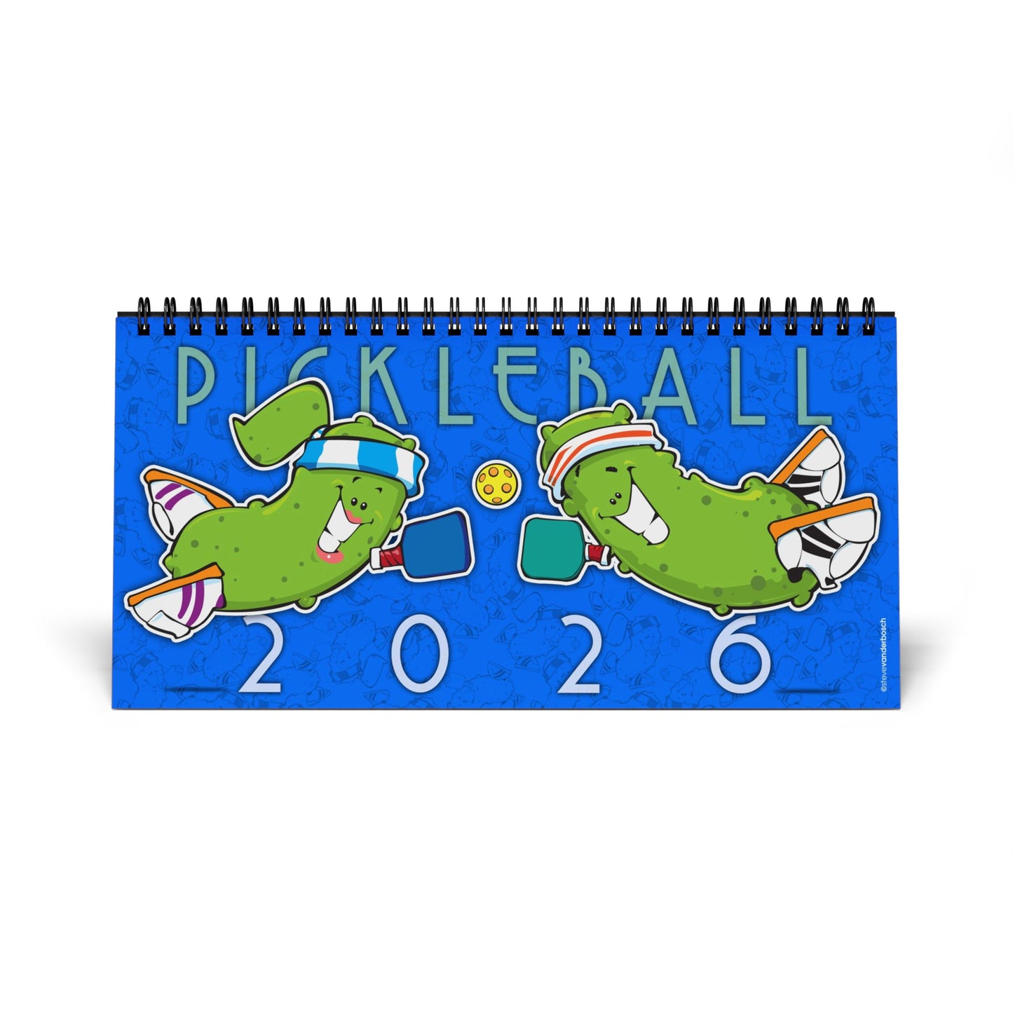 2026 Desk Calendar, Pickleball