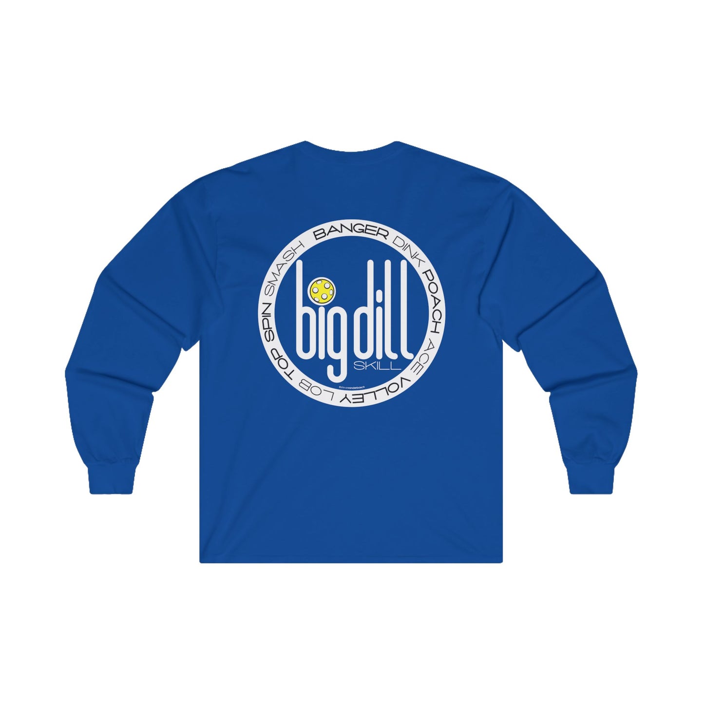 Long Sleeve Tee, Big Dill Unisex