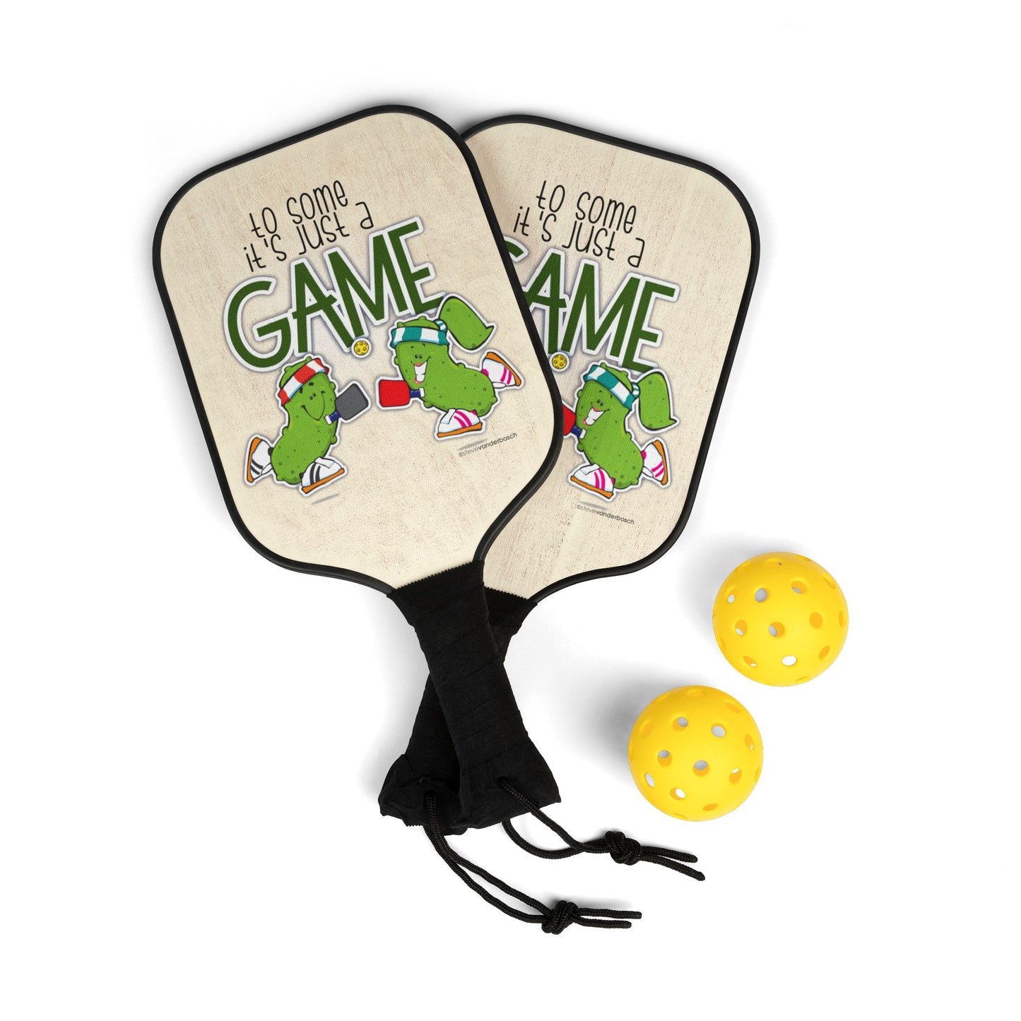 Pickleball Kit with multiple designs