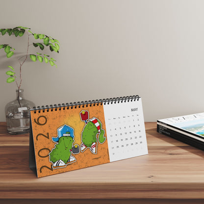 2026 Desk Calendar, Pickleball