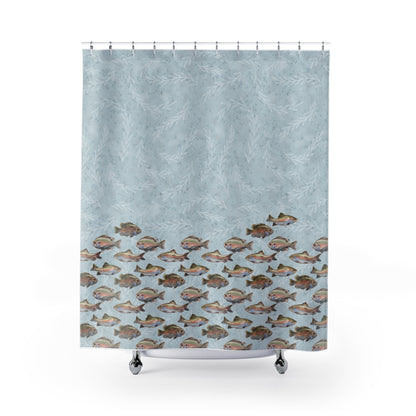 Reel it in with Our Fishing-Themed Shower Curtains!