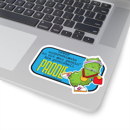 Kiss-Cut Stickers, Pickleball