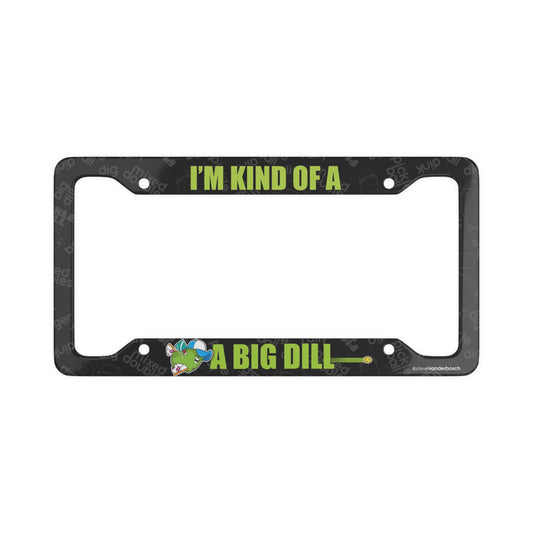 License Plate Frame, 3 Pickleball Designs