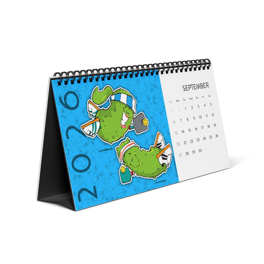 2026 Desk Calendar, Pickleball