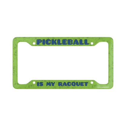 License Plate Frame, 3 Pickleball Designs