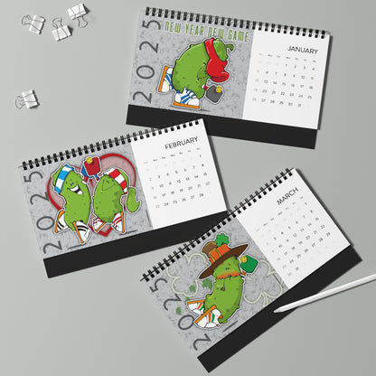 2025 Desk Calendar, Pickleball