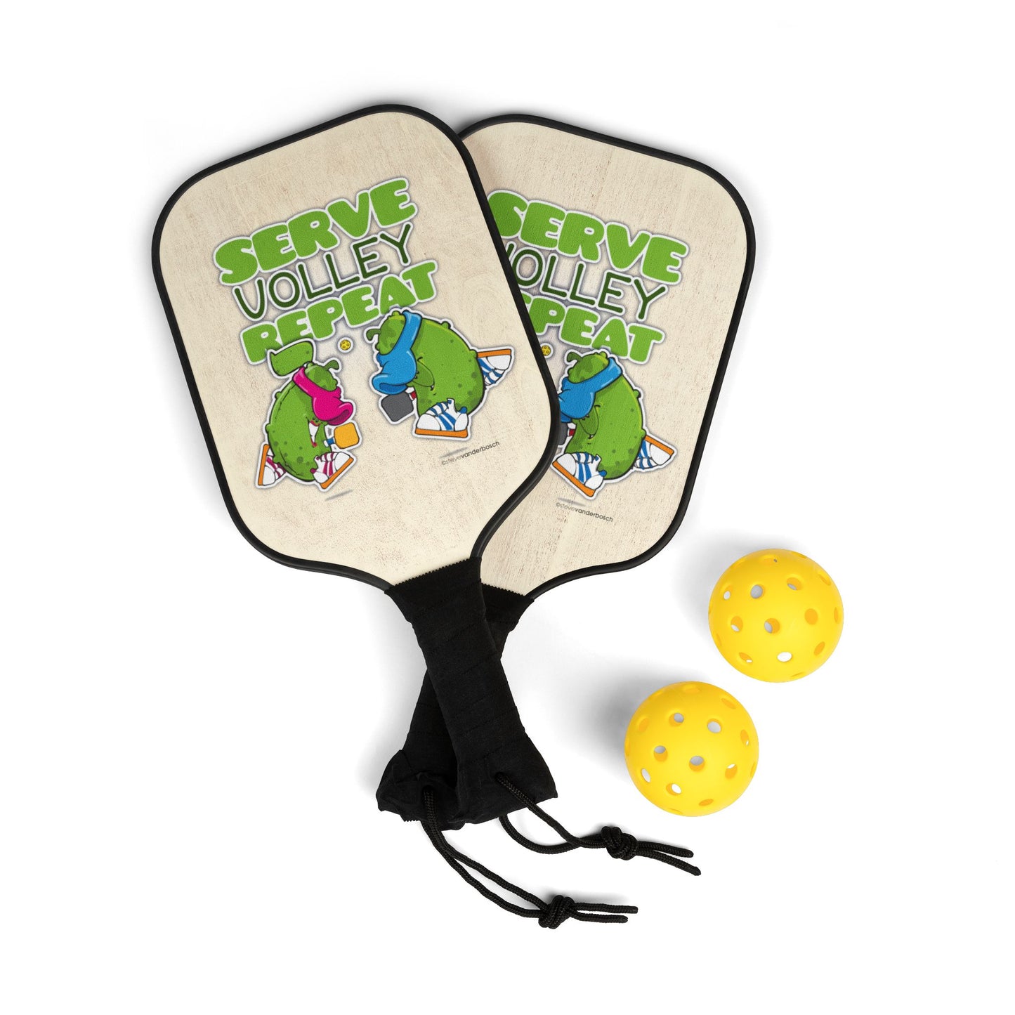Pickleball Kit with multiple designs