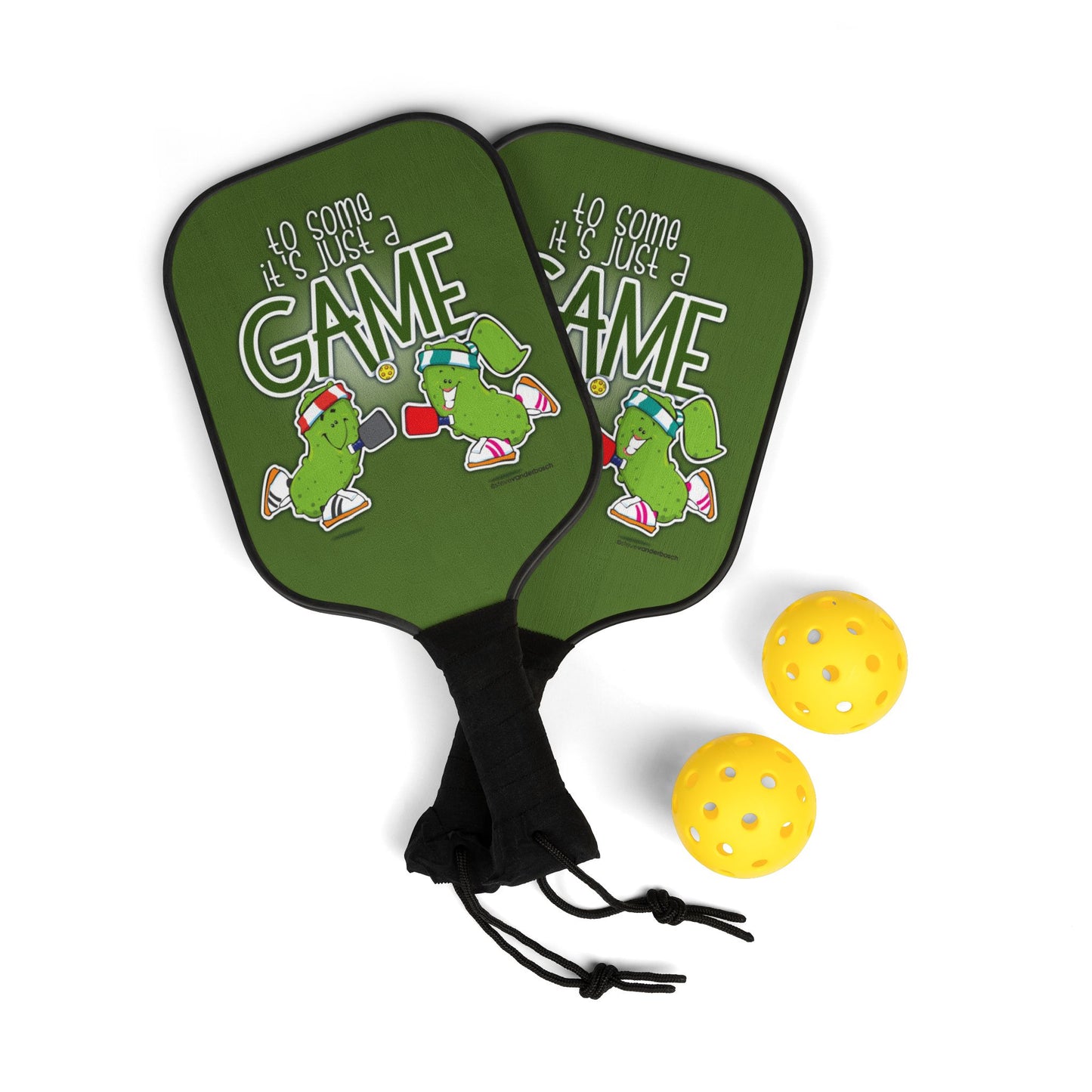 Pickleball Kit with multiple designs