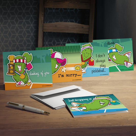 Greeting Cards, Pickleball (5-Pack)