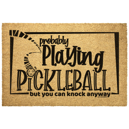 Door Mats, Pickleball