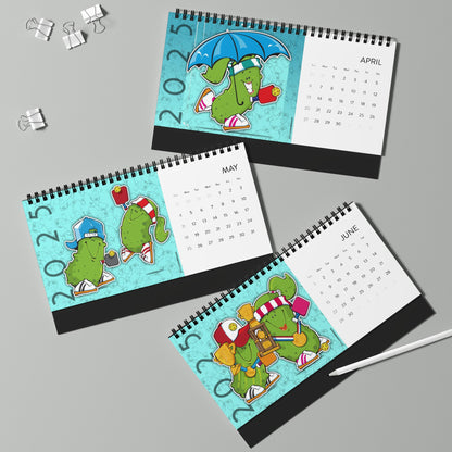 2025 Desk Calendar, Pickleball