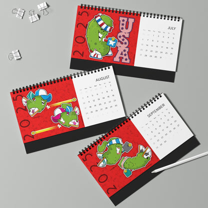 2025 Desk Calendar, Pickleball