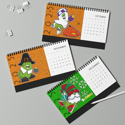 2025 Desk Calendar, Pickleball